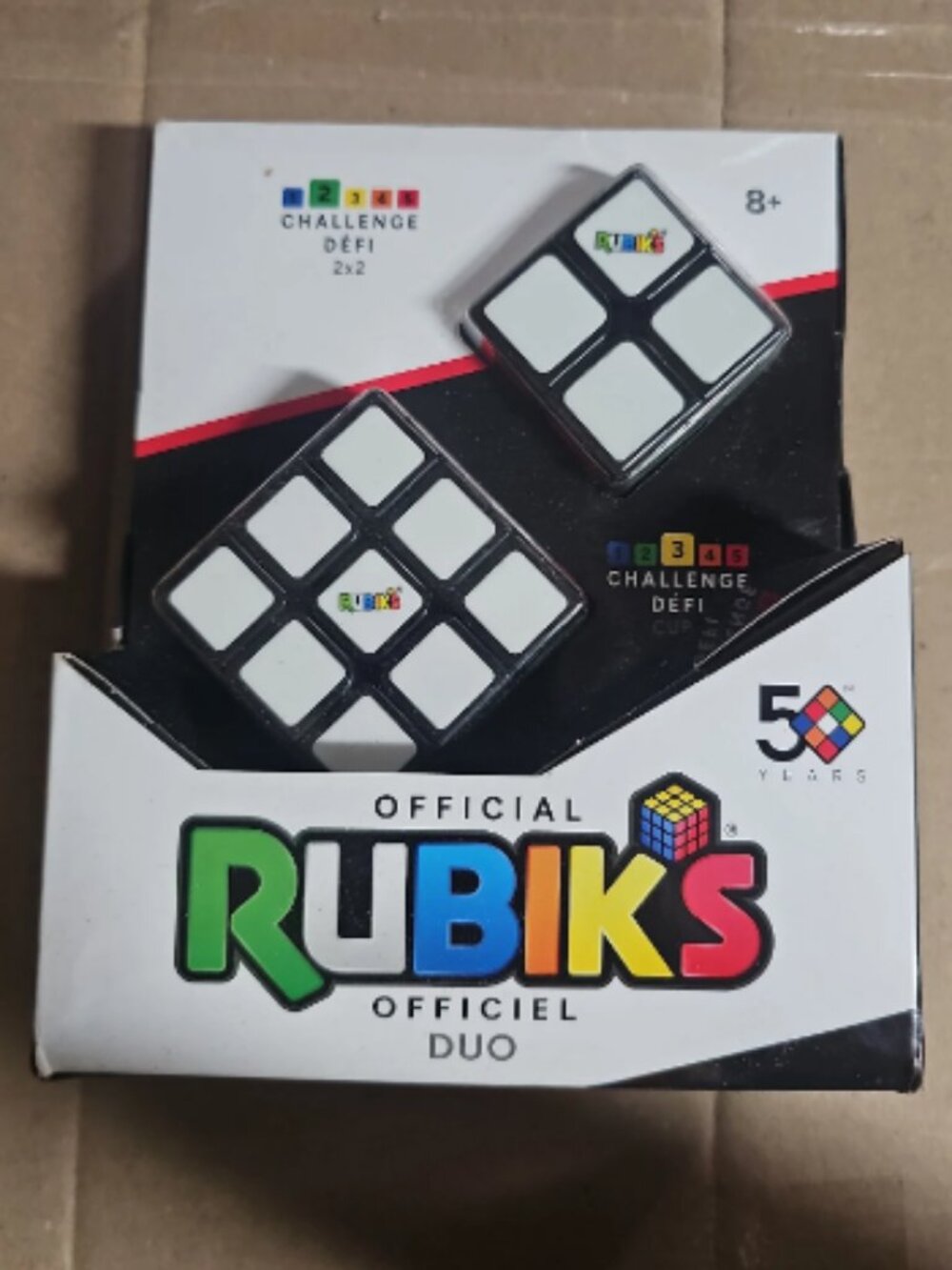 Official Rubik's Duo 2x2 Challenge Puzzle